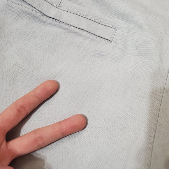 Lululemon Commission Classic-Fit Short 7" *Oxford. Very Light Grey. 7". Size 38. - Picture 12 of 14